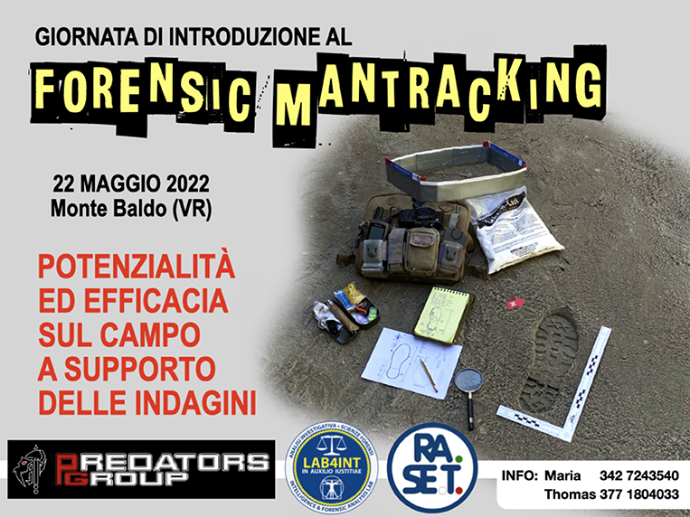 Giornata di Introduzione al Forensic Mantracking